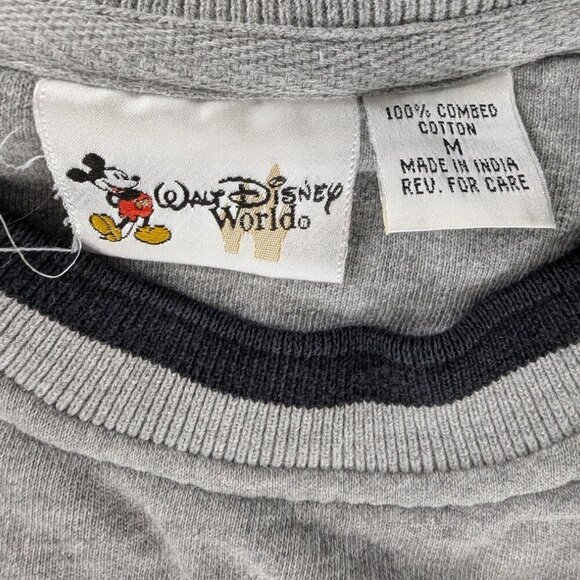 VTG 100 Years of Magic Walt Disney World Mickey Mouse Embroidered Sweatshirt - Picture 5 of 5